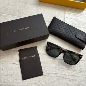 Bottega Veneta Tortoise Shell Sunglasses